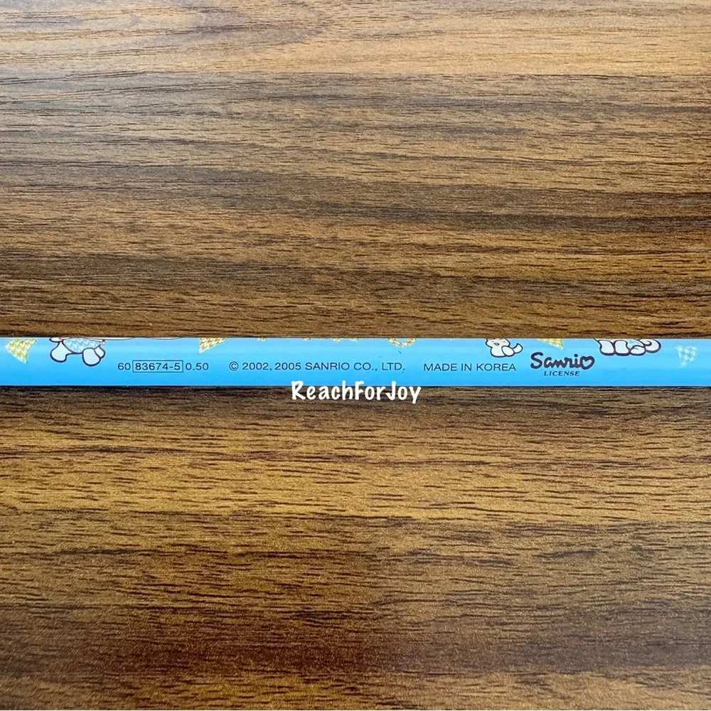 Cinnamoroll Sanrio Pencil 2005 Wood #2 Pencil Blue And White Hello Kitty Friends